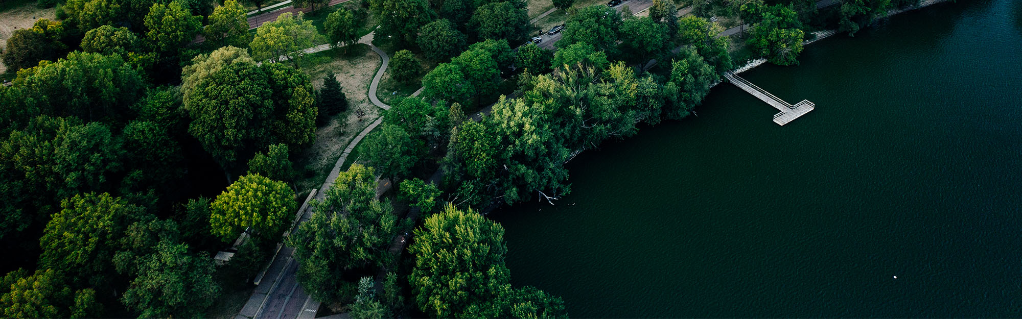 dock at Lake Nokomis