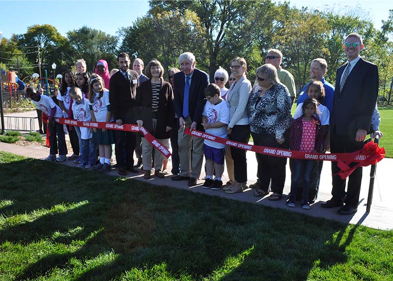 Cottageville Park ribbon cutting