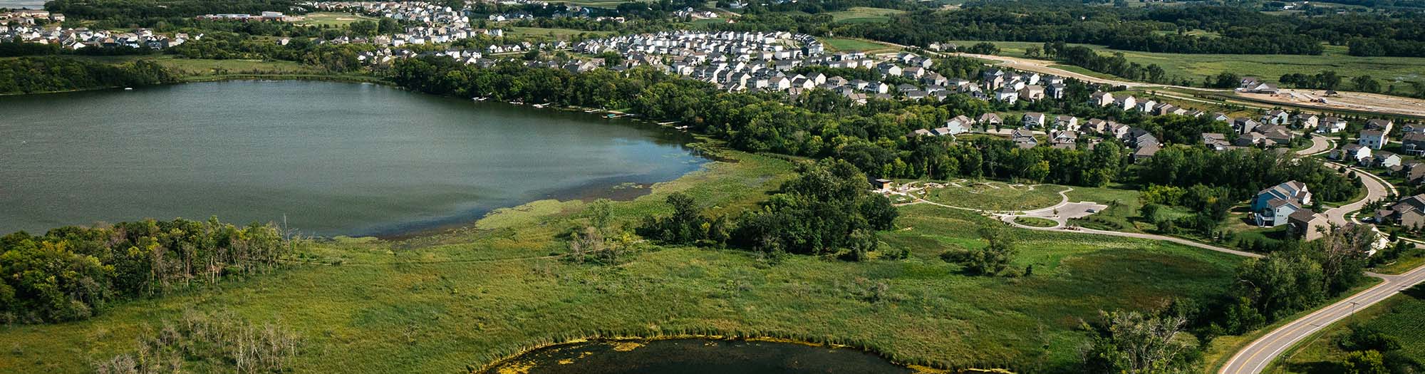 Wasserman Lake aerial