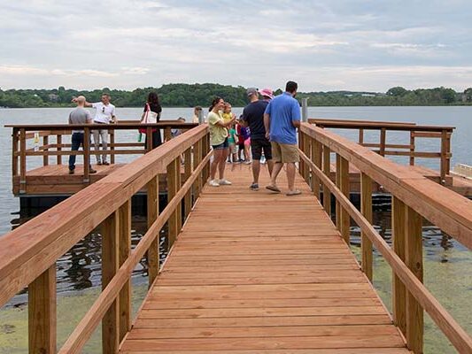 Lake Wasserman dock